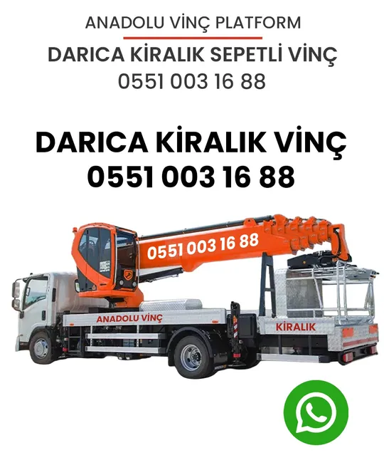Darıca kiralık vinç görseli